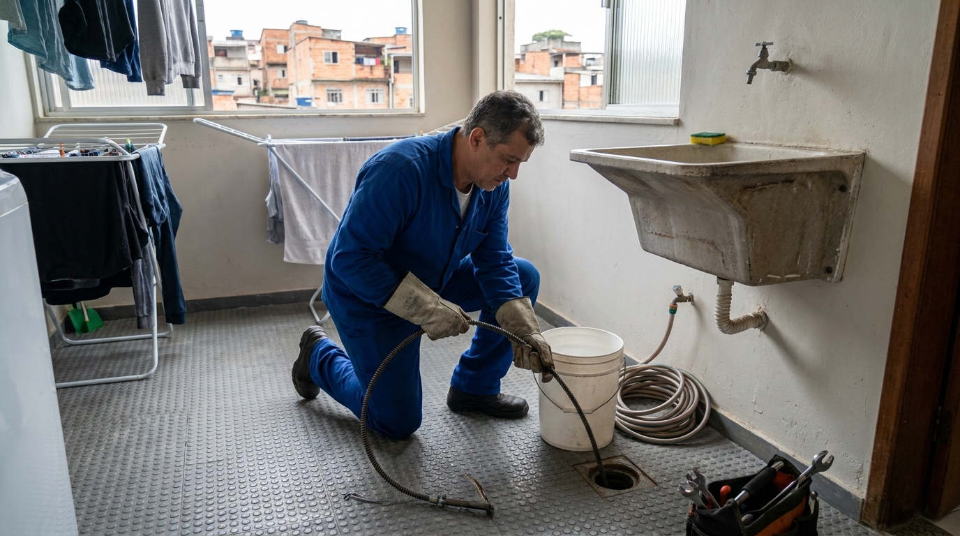 Desentupimento de Ralos Externos em Campinas‑SP